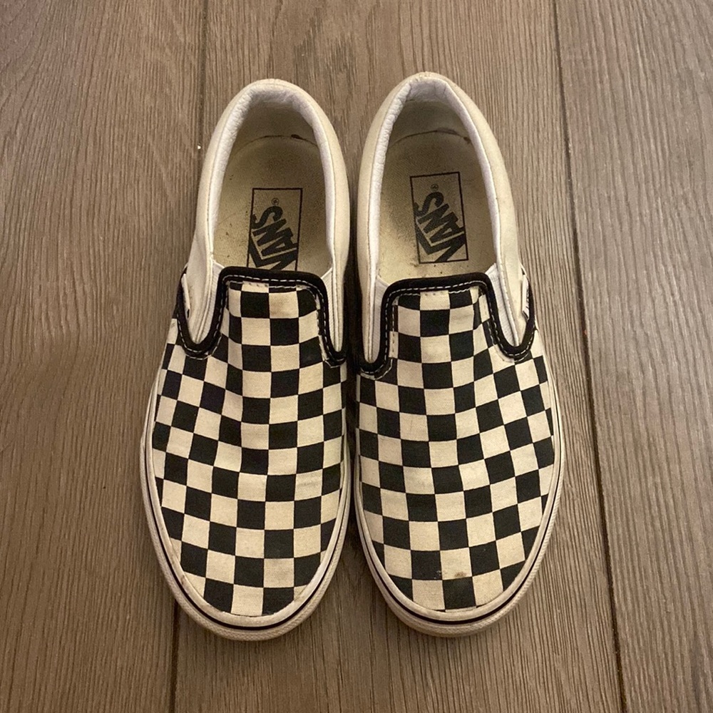 Checkered vans